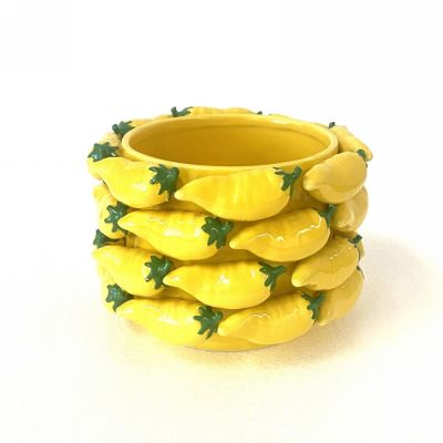 Vaso peperoncini ceramica