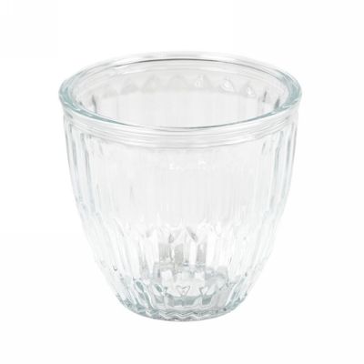 Vaso trasparente vetro