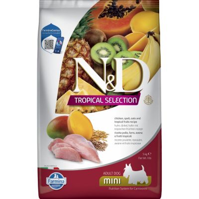 N&d dog tropic chicken ad mini