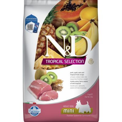 N&d dog tropic pork ad mini