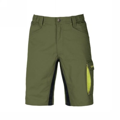 Pant.corto kavir olive gr/nero