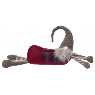 Gnomo con cappello Fermaporta Paraspifferi