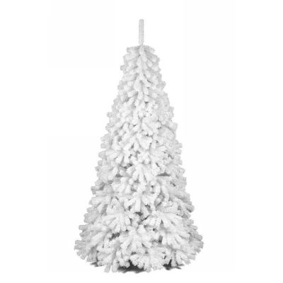 Albero di Natale Merriest 240 Cm. Floccato bianco