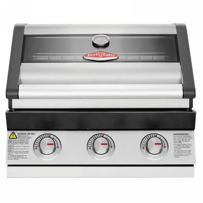 Barbecue a gas S1600 Inox da incasso 3 fuochi