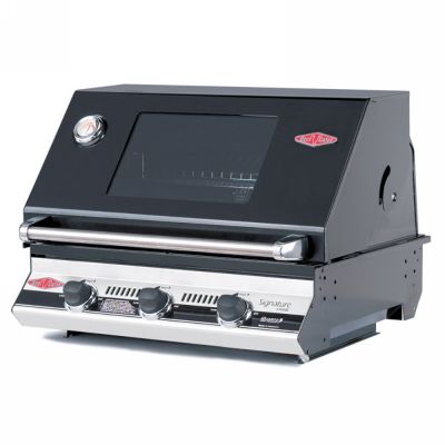 Barbecue a gas Signature s3000e 3 fuochi da incasso porcellanato