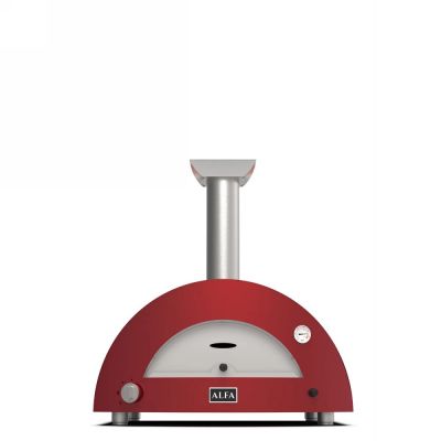 Forno 2 pizze Moderno rosso antico