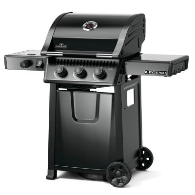Barbecue Legend 3 bruciatori con fornello laterale extra