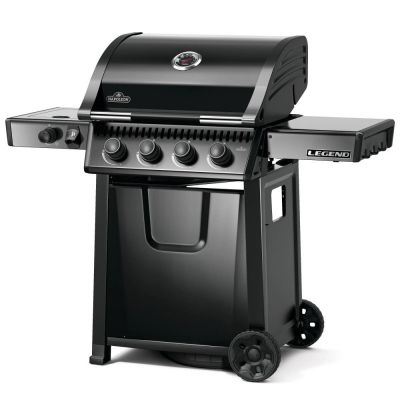 Barbecue Legend 4 bruciatori con fornello laterale extra