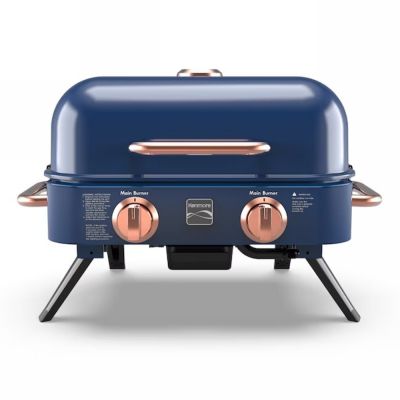 Barbecue da tavolo kenmore 2b navy/copper