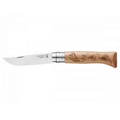 Coltello Sport N°08 Inox ciclismo manico inciso 