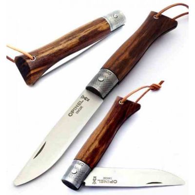 Coltello Néo N°6 in Legno di Noce Nero