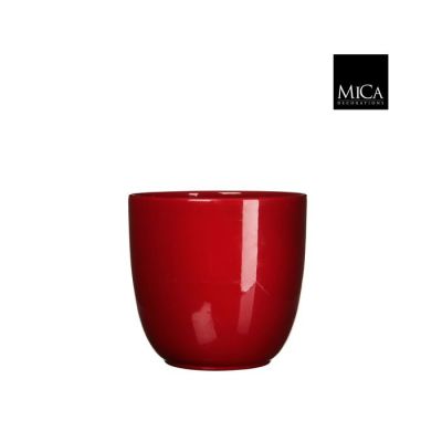 Vaso Tusca in ceramica rosso  ⌀ 22