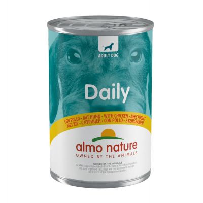 Almo nature daily dog menu pate' con pollo gr. 400