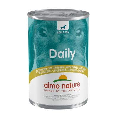 Almo nature daily dog menu pate' con tacchino gr. 400