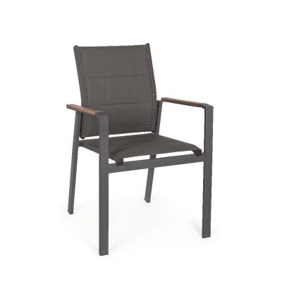 Sedia da giardino kubik antracite
