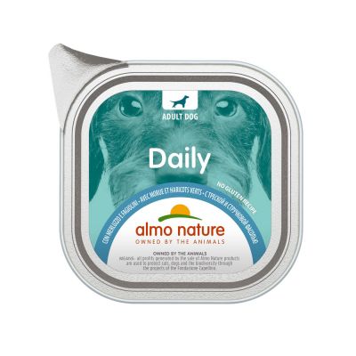 Almo nature daily menu merluzzo fagiolini umido cane gr. 100