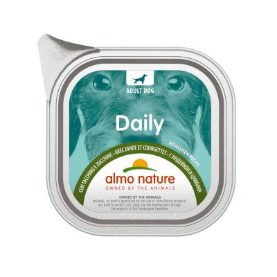 Almo nature daily menu tacchino e zucchine umido cane gr. 100