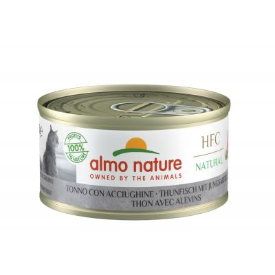 Almo nature classic tonno con bianchetti umido gatto gr. 70