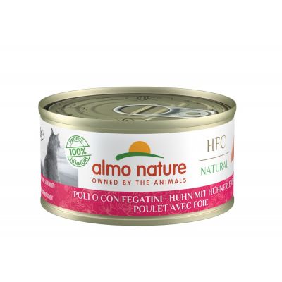 Almo nature classic pollo e fegatini umido gatto gr. 70