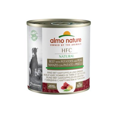 Almo nature classic manzo patate e piselli umido cane gr. 280