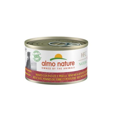 Almo nature classic manzo patate piselli umido cane gr. 95