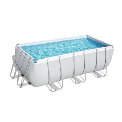 Piscina power steel frame rettangolare 4mt