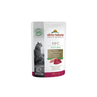 Almo nature classic tonno e pollo umido gatto gr. 55