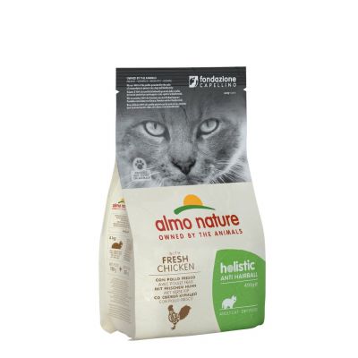 Almo nature anti hairball pollo e riso gr. 400