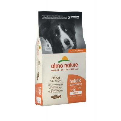 Almo nature holistic "dog medium" salmone secco cane kg. 12