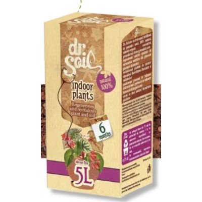 Fertilizzante per piante da interno Dr. Soil per 5 litri