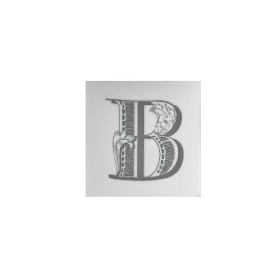 Letter sottobicchiere b