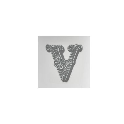 Letter sottobicchiere v