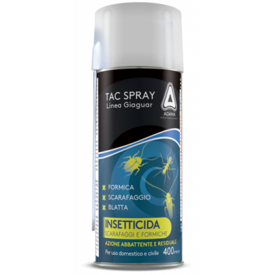 Tac Spray Linea Giaguar scarafaggi formiche Adama ml. 400