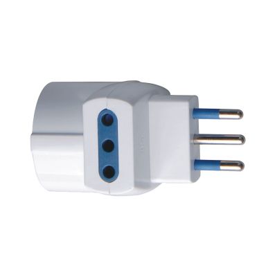 Spina 10a 2 prese + 1 schuko