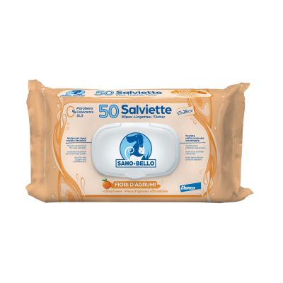 Salviette detergenti agli agrumi 50pz