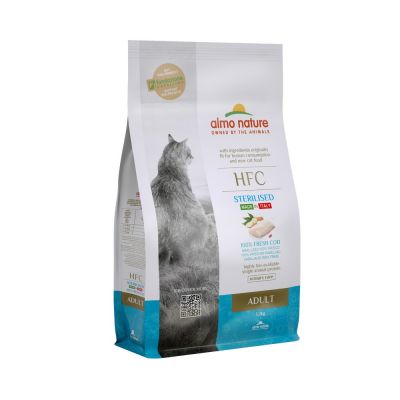 HFC Adult Sterilised Merluzzo secco gatto 1,2 kg