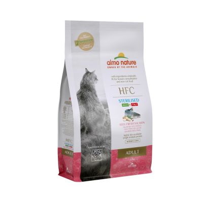 HFC Adult Sterilised Salmone secco gatto 1,2 kg