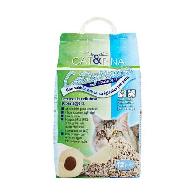 Lettiera cat&rina Catigienica Bio 12 litri