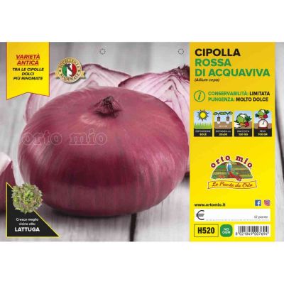 Cipolla rossa acquaviva H520