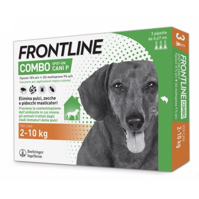 Frontline combo per cani 2-10kg
