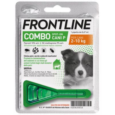 Frontline combo per cuccioli di cane 2-10kg