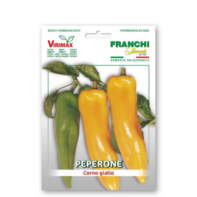 Peperone corno giallo