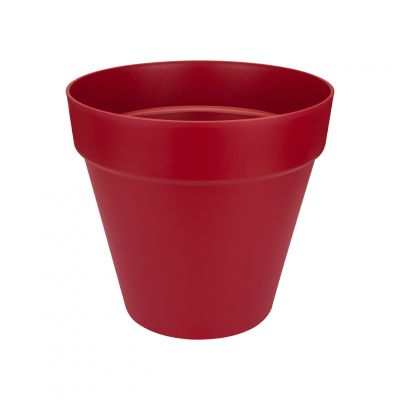 Loft Round 25 Cranberry Red vaso