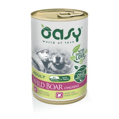 Oasy one umido cinghiale 400g