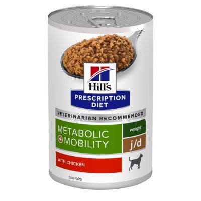 Prescription Diet Metabolic + Mobility alimento per cani J/D 370 g