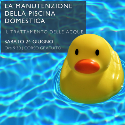 La manutenzione delle piscine domestiche 