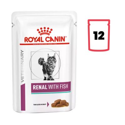 Royal canin renal con tonno umido gatto 12 buste da 85gr