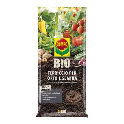 Terriccio orto e semina BIO 20 L