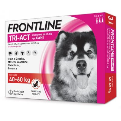 Frontline tri-act per cani 40-60kg pipette