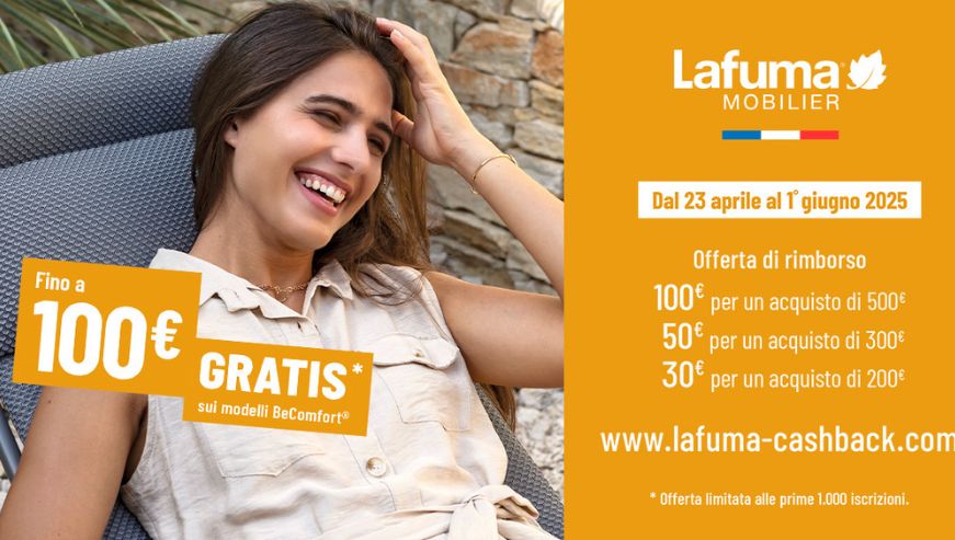 Promozione relax lafuma mobilier 2025